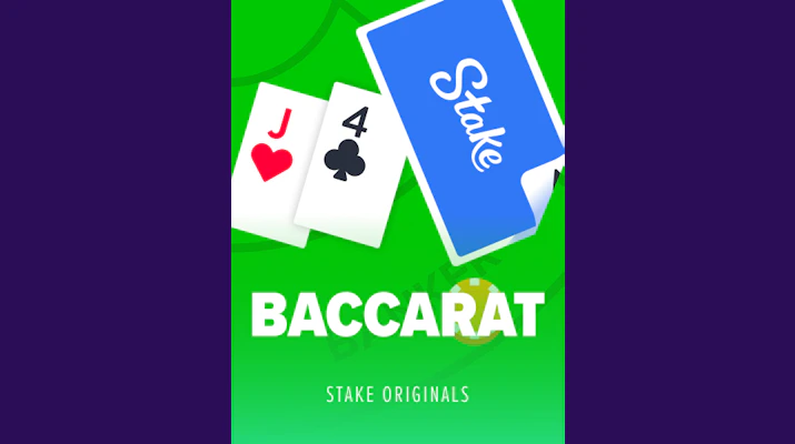 Stake Baccarat, Juego Original con RTP 98.9%, sistema Provably Fair