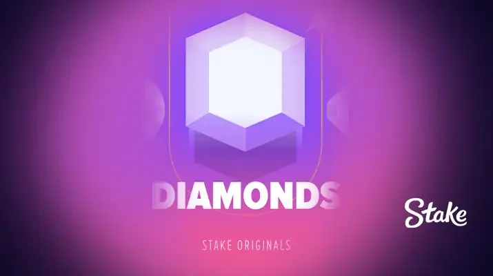 Stake Diamonds, Juego Original con RTP 98.29%, sistema Provably Fair