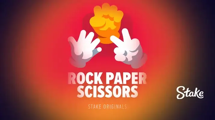 Stake Rock Paper Scissors, Juego Original con RTP 98%, sistema Provably Fair