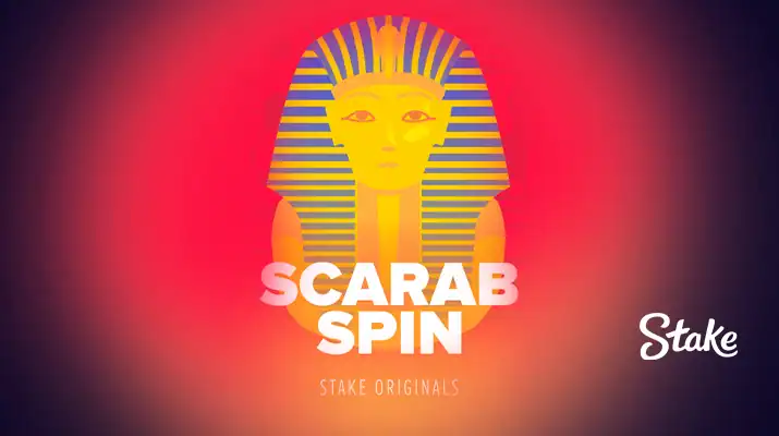 Stake Scarab Spin, Juego Original con RTP 97.84%, sistema Provably Fair