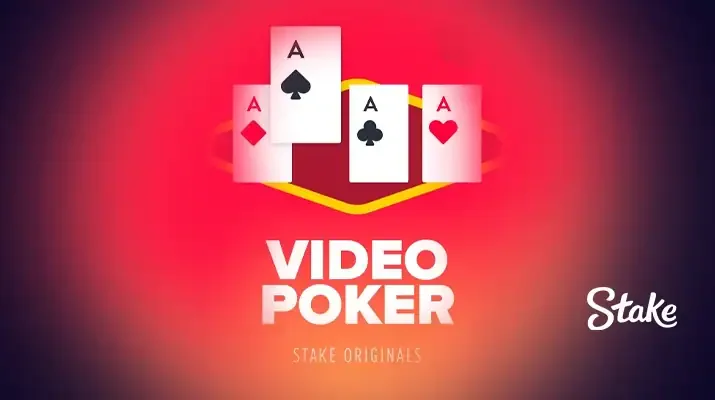 Stake Video Poker, Juego Original con RTP 99%, sistema Provably Fair